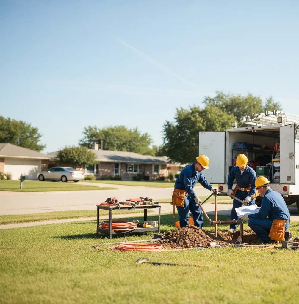 Leak Detection in Dry Fork, VA